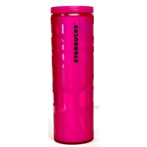 Starbucks 2021 Hot Pink Hot/Cold Tumbler, 16 oz - NEW